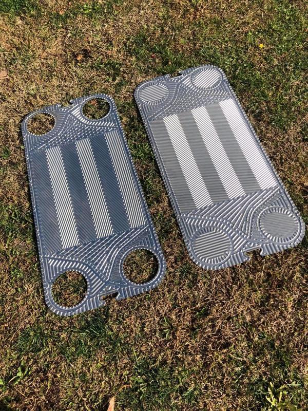 Alfa Laval Eşanjör Plaka  110x50cm 2 Adet - Isı Değiştirici Paslanmaz Çelik Plaka - Image 1