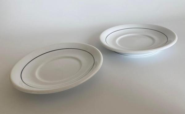 La Porcelane de Baudour Porselen Kahve Fincanı Tabağı 2 Parça - Image 1