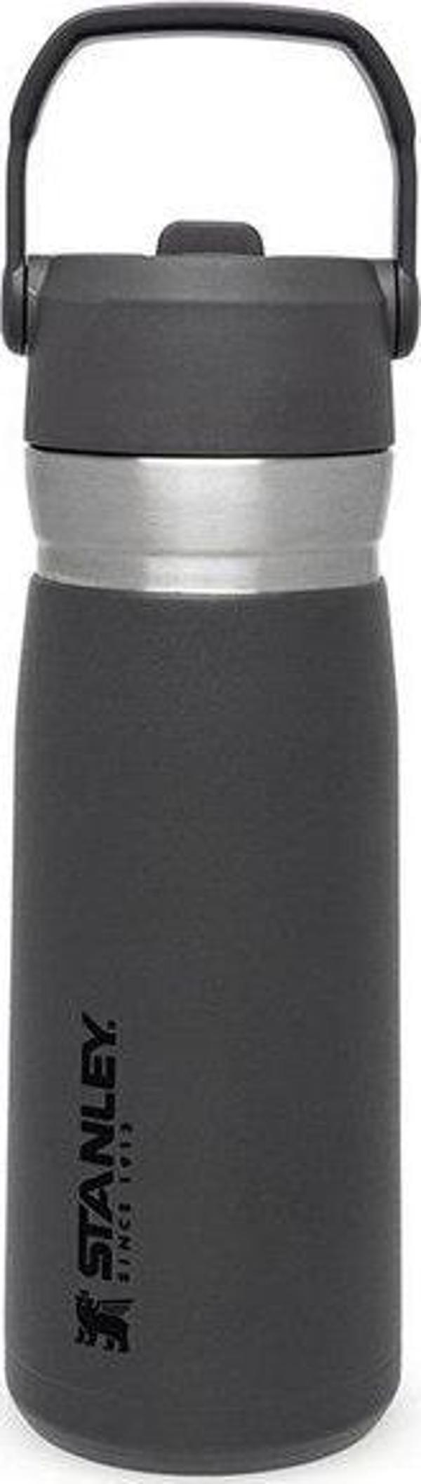 Stanley GO Iceflow Pipetli Paslanmaz Çelik Soğuk Su Termosu 0.65 LT 065 LT - Füme - Image 1