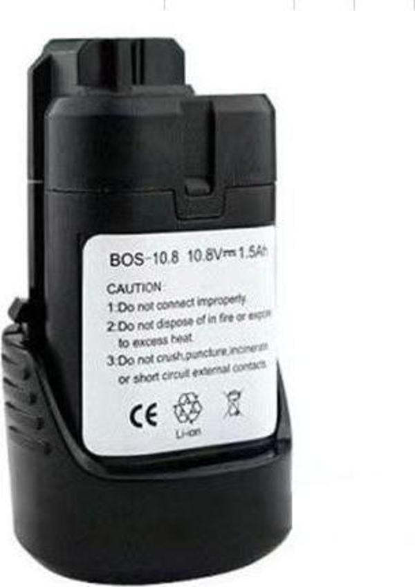 Ayt Bosch 10.8 Volt Matkap Bataryası Li-İon 2607336879 2000 MA Vidalama Pili Şarjlı Matkap Yedek Batarya - Image 1