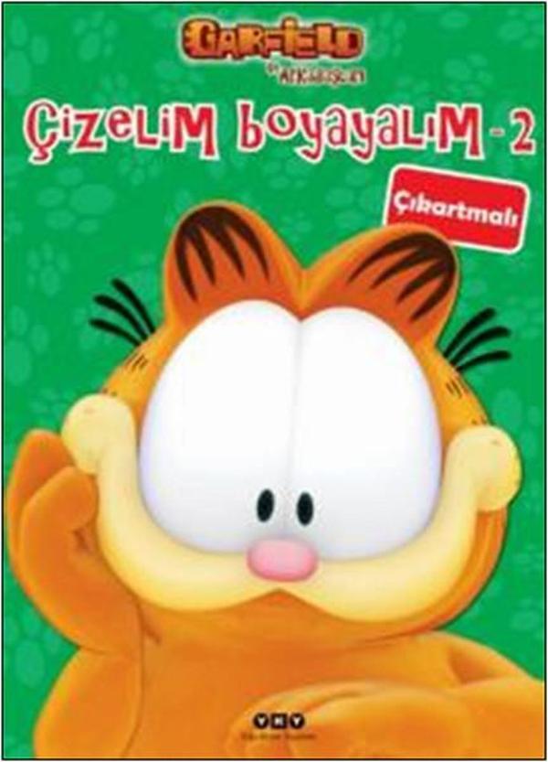 Çizelim Boyayalım 2 - Garfield ile Arkadaşları - Yapı Kredi Yayınları - Image 1