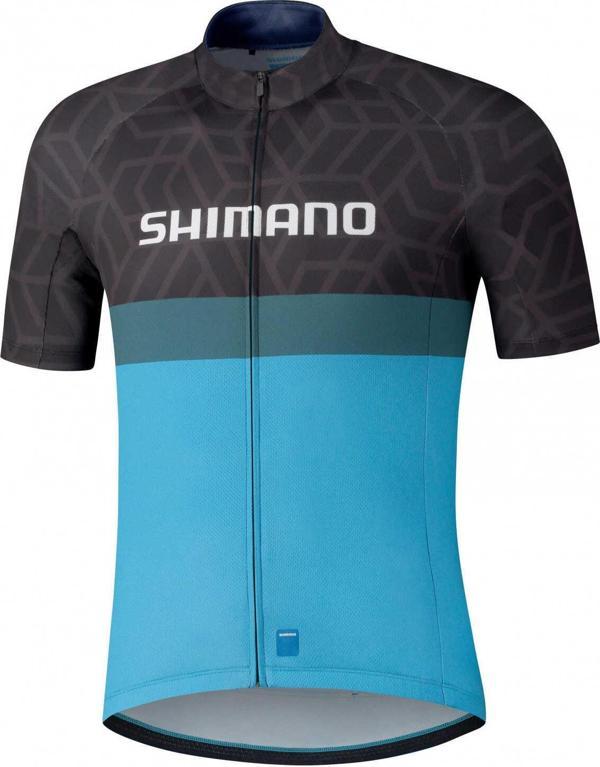 SHIMANO TEAM JERSEY KISA KOL FORMA - Image 1