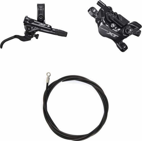 SHIMANO DEORE XT BL-M8100(R), BR-M8120(R) 4 PİSTONLU ARKA DİSK FREN SETİ 1700mm - Image 1