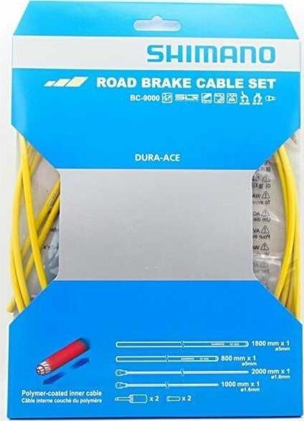 SHIMANO DURA ACE BC9000 ÖN-ARKA FREN KABLO SET - Image 1