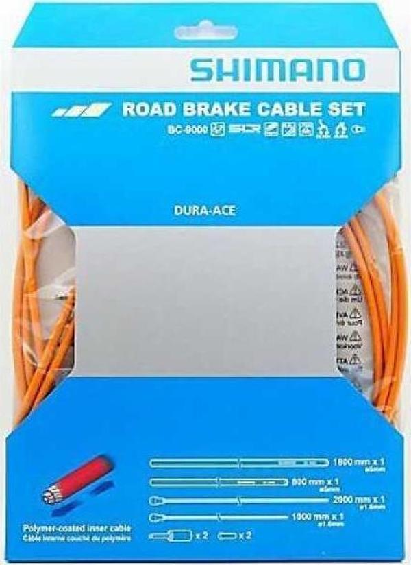 SHIMANO DURA ACE BC9000 ÖN-ARKA FREN KABLO SET - Image 1