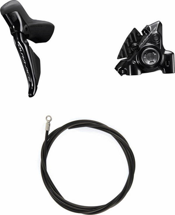 SHIMANO DURA ACE Di2 ST-R9270+BR-R9270 2 VİTES HİDROLİK DİSK ÖN FREN SETİ - Image 1