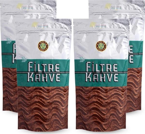 Kahve Dünyası Filtre Kahve 250 gr x 4 Adet - Image 1