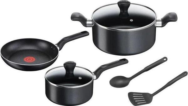 Tefal Super Cook 7 Parça Tencere Seti (B459S784) - Image 1