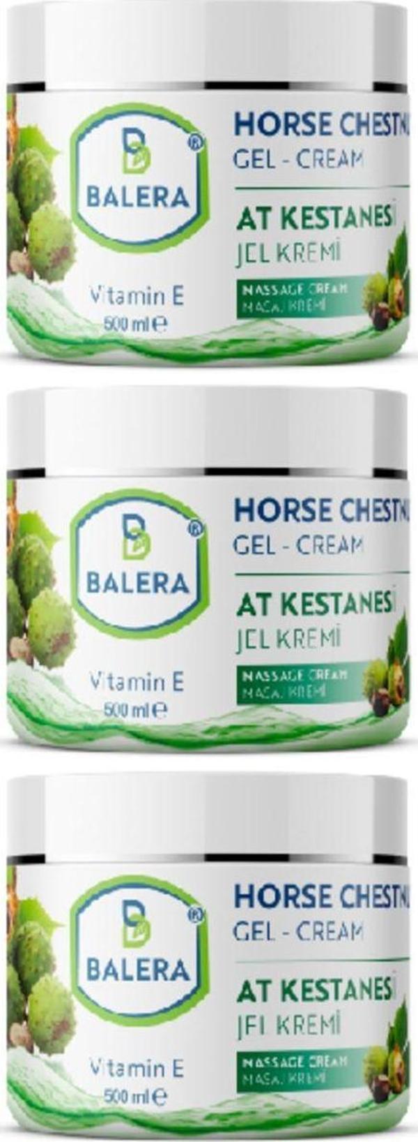 Balera At Kestanesi Masaj Jeli 500Ml 3 Adet - Image 1
