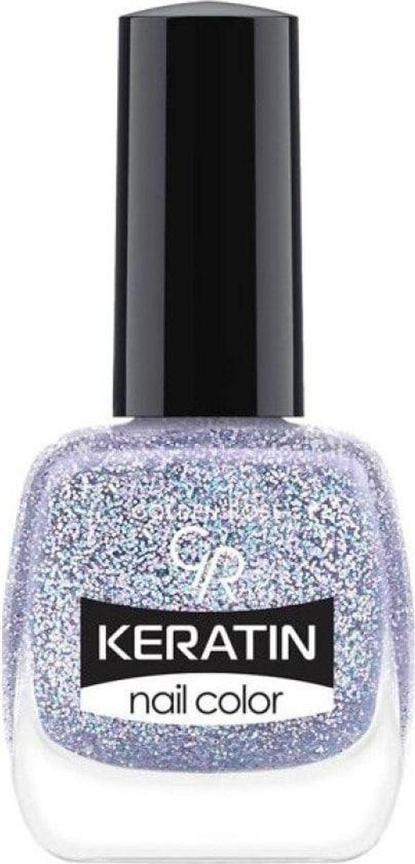 Golden Rose Keratin Nail Color Glitter 412 Oje - Image 1