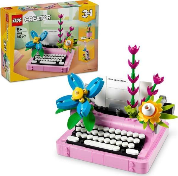 LEGO 31169 Creator 3’ü 1 Arada Çiçekli Daktilo - Image 1