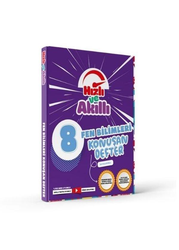 Tammat Yayıncılık 8. Sınıf LGS Fen Bilimleri Hızlı ve Akıllı Defter Konuşturan Defter - Tammat  Yayıncılık - Image 1