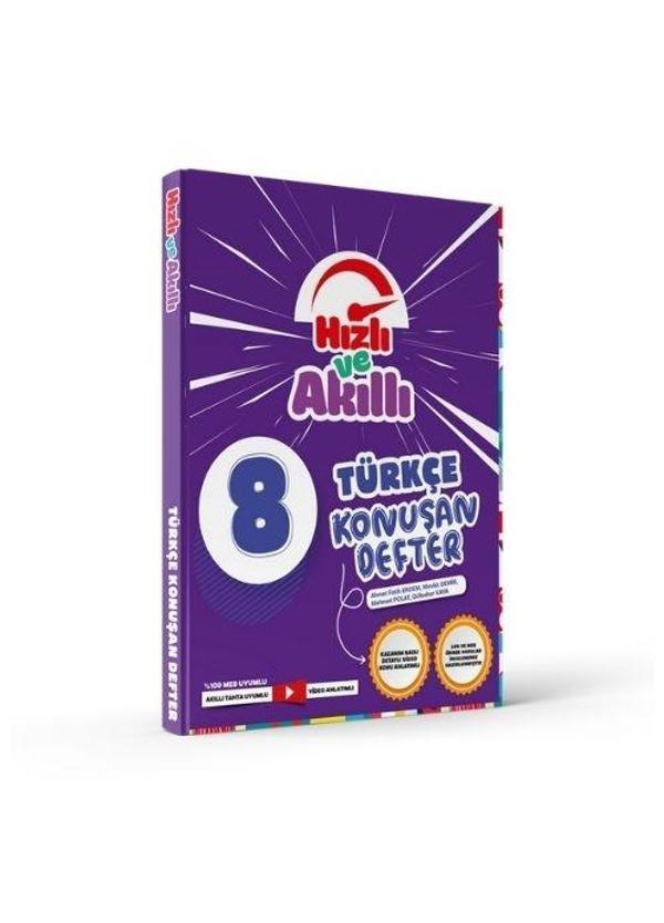Tammat Yayıncılık 8. Sınıf LGS Türkçe Hızlı ve Akıllı Defter Konuşturan Defter - Tammat  Yayıncılık - Image 1