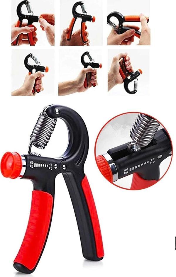 Ayarlanabilir Dirençli Yeni Nesil El Yayı Renkli 2 Adet El Yayı 10-40 Kg STRGLBL75 - Image 1