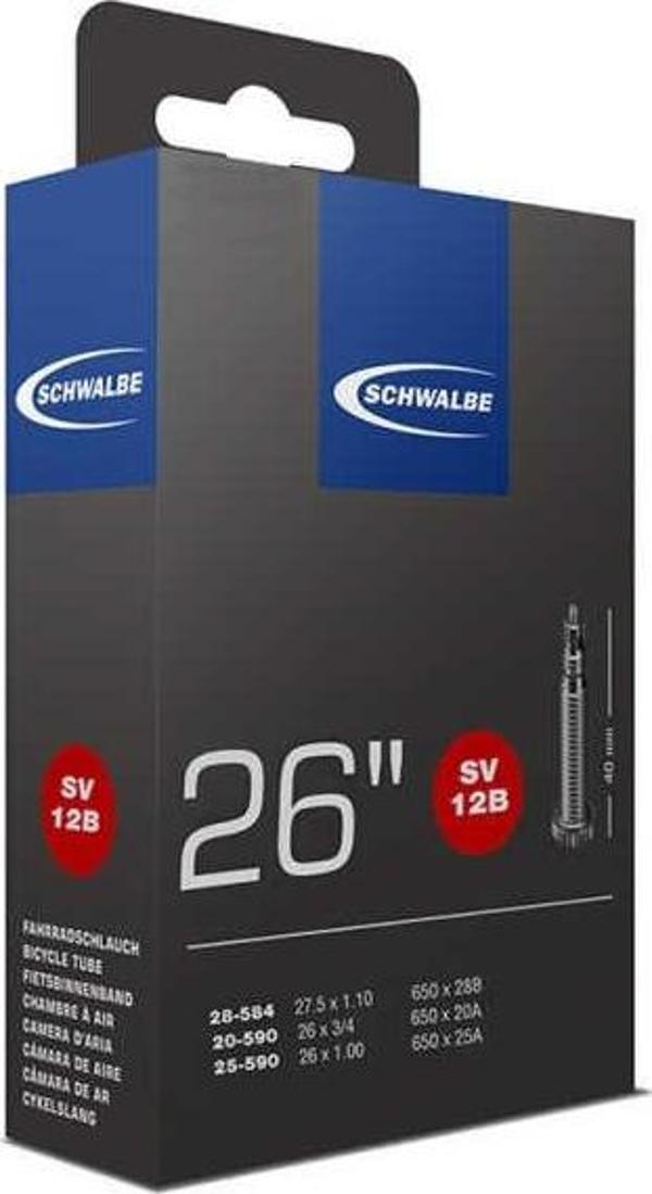 SCHWALBE SV12B 40Mm 26x1.0027.5x1.10 PRESTA İÇ LASTİK - Image 1