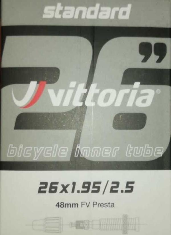 VITTORIA STANDARD 26x1.952.50 PRESTA 48mm İÇ LASTİK - Image 1