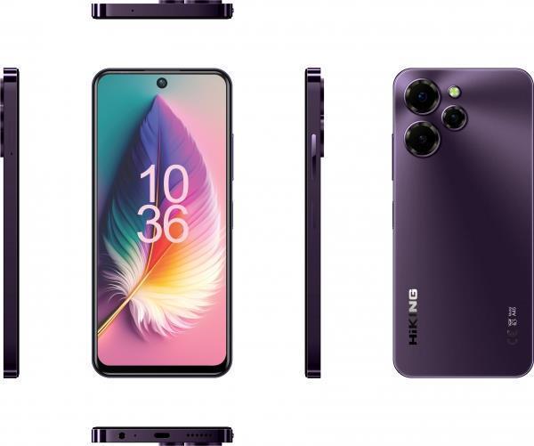 HİKİNG A45 6/128GB PURPLE (TÜRKİYE GARANTİLİ) - Image 1