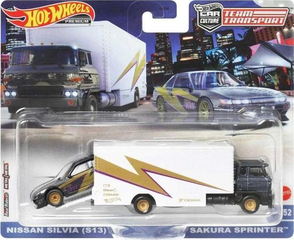 HOT WHEELS Premium Nissan Silvia (S13) Sakura Sprinter - Image 1