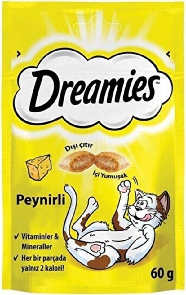Dreamies Peynirli Kedi Ödül Maması 60 Gr X 3 Adet - Image 1