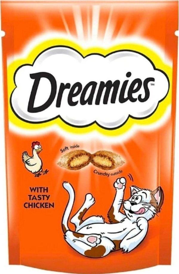 Dreamies Tavuklu 6Lı Kedi Ödül Maması - Image 1