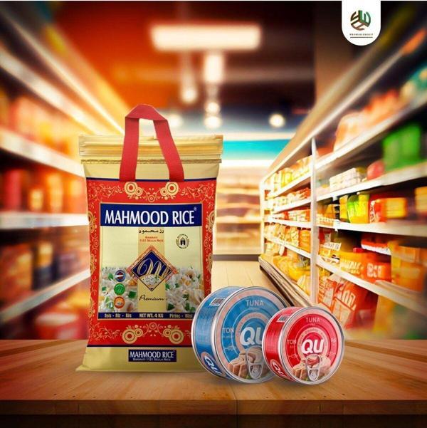 Mahmood Rıce 1121 Basmati Pirinç 4 Kg+ Qu Ton Balığı 160 Gr(Hediye) - Image 1