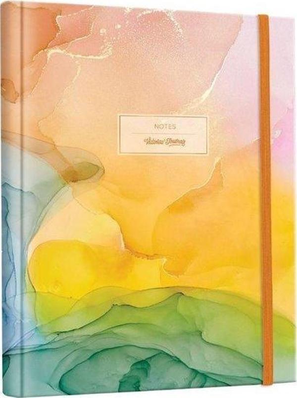 Victorias Journals Gizli Spiralli Defter 17x24 cm 90 gr . 96 Yaprak Noktalı - Image 1