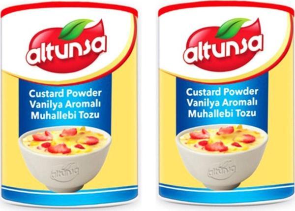 Altunsa Custard Powder Vanılya Aromalı Muhallebı Tozu 2 X 300 Gr - Image 1