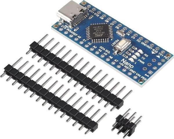Arduino Nano 3.0 Type C ATMEGA328 CH340 Açık Kaynak Kod Yazılım Geliştirme Eğitim Kartı - Image 1