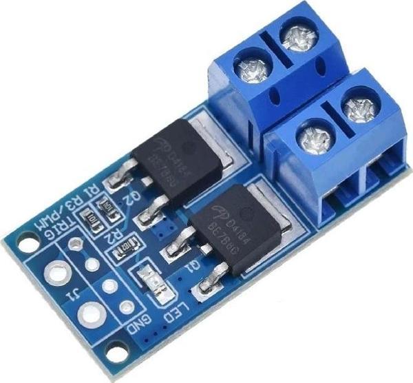 15A 400W Pwm Kontrollü Mosfet Anahtarlama Kartı Motor LED Selonoid - Image 1