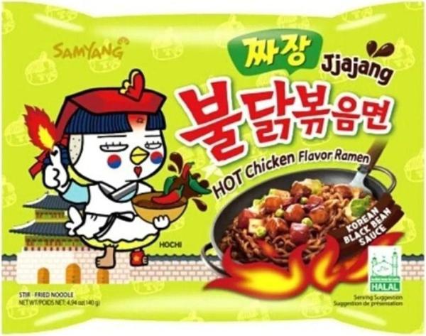 Samyang Buldak Jjajangmyeon Ramen 140 Gr - Image 1