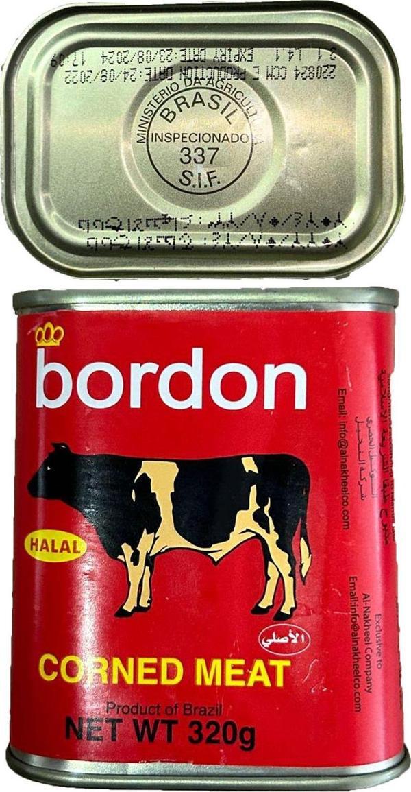 Bordon Corned Meat 320 Gr - Image 1