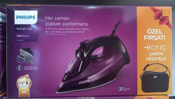 Philips Dst5030/80 2400W Buharlı Ütü Çanta Dst5030/80+Çanta - Image 1