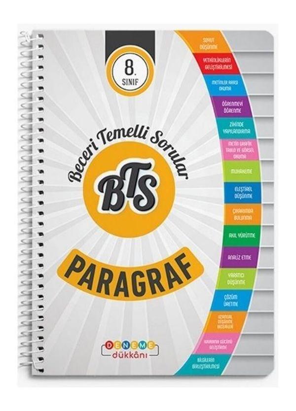 Deneme Dükkanı 8. Sınıf Paragraf BTS Soru Bankası - Deneme Yayınları - Image 1