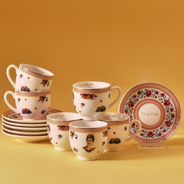 Karaca Frida 6 Kişilik Kahve Fincanı 80 Ml - Image 1