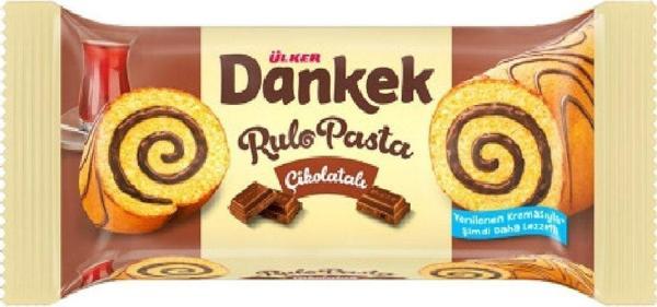 Ülker Dankek Rulo Pasta Çikolatalı 8 Adet - Image 1