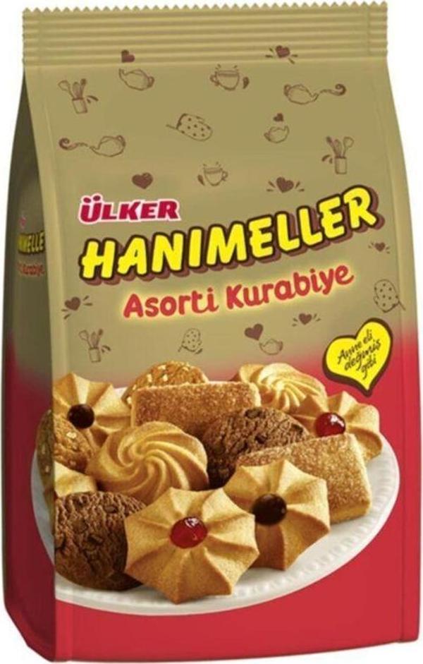 Ülker Hanımeller Karışık Poşet Bisküvi 150Gr X 12 Adet - Image 1