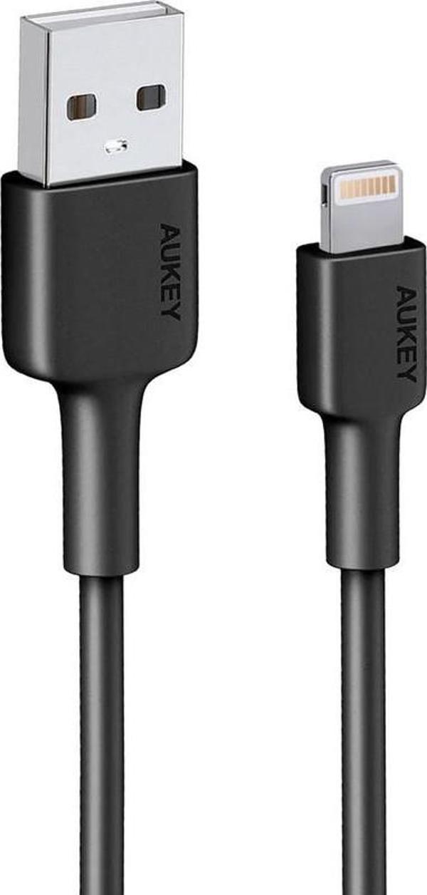 CB-BAL7-BK Naylon Örgülü USB-A Lightning Kablosu 0.9M - Image 1
