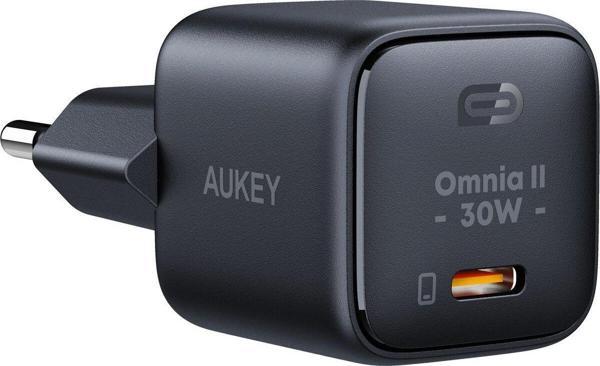 Pa-b1l-bk 30w Omnia Mini Gan Type-c Pd Şarj Adaptörü Siyah - Image 1