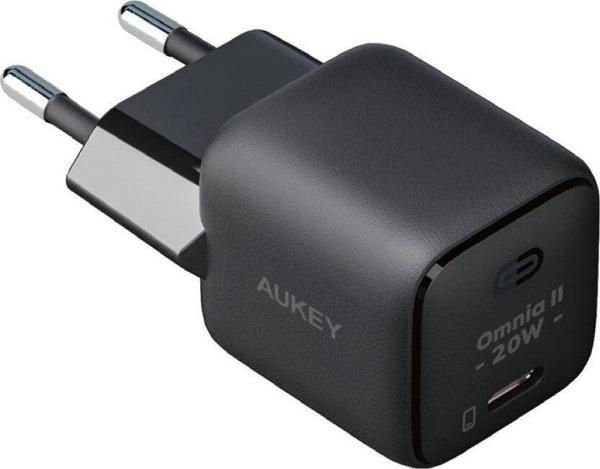 Pa-b1t-bk 20w Omnia Iı Mini Gan Pd Qc 3.0 Type C Hızlı Şarj Adaptörü - Image 1