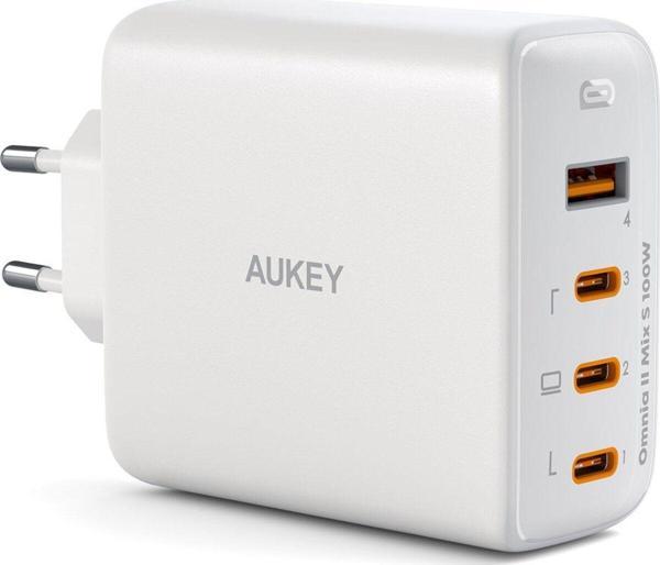 Pa-b7s -wh 100w Dört Bağlantı Noktalı Pd Gan Duvar Şarj Cihazı - Image 1