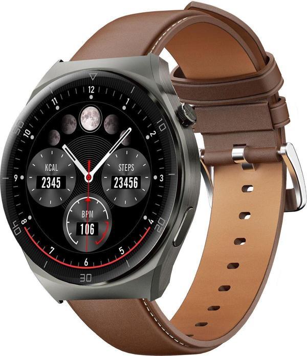 SW-2U-GY Akıllı Saat 3.6cm Amoled Ekran ve 15 Gün Pil Ömrü IP68 Gri - Image 1