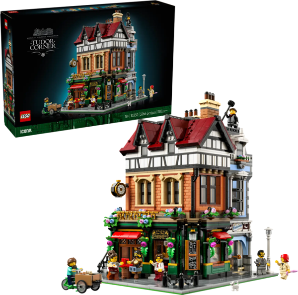 LEGO Icons 10350 Tudor Corner - Image 1