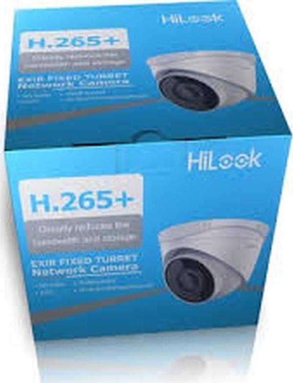 Hilook IPC-T220H-F 2MP, 2.8mm Lens, H265+, 30MT Gece Görüşü, Poe, Dome Ip Kamera - Image 1
