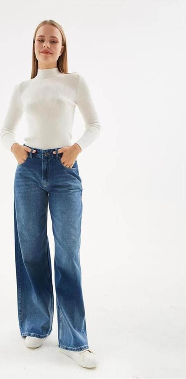Fashion Friends Kadın Jean Pantolon 24K0546K1 - Image 1
