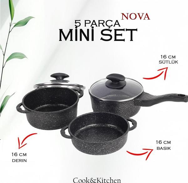 Cook Kitchen Nova 5 Parça Mini Set - Image 1