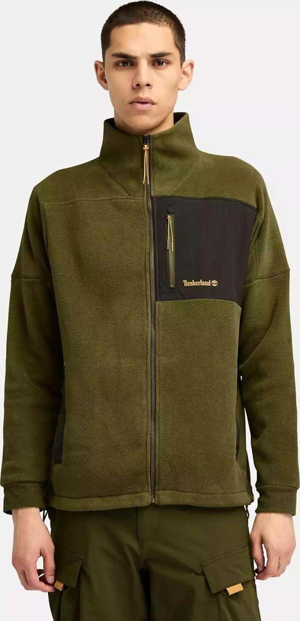 Timberland POLARTEC MIX MEDIA FULL ZIP FLEECE Erkek Ceketi TB0A6Y563021 - Image 1