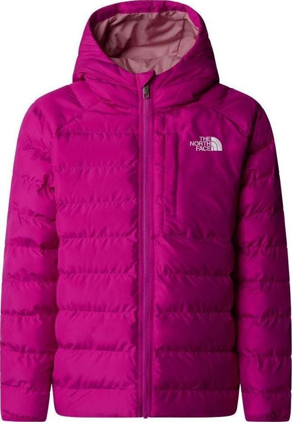 The North Face PERRITO Kapşonlu İki Tafaflı Kız Çocuk Ceketi NF0A88UE1I71 - Image 1