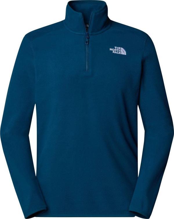 The North Face M 100 GLACIER Erkek Kısa Fermuar Polar NF0A855W1NO1 - Image 1