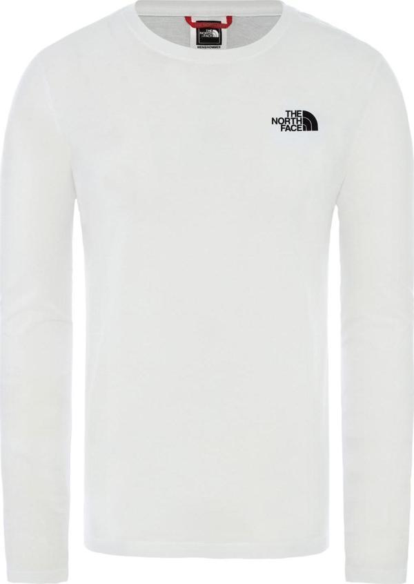 The North Face M L/S RED BOX TEE - EU Erkek T-Shirt NF0A493LFN41 - Image 1