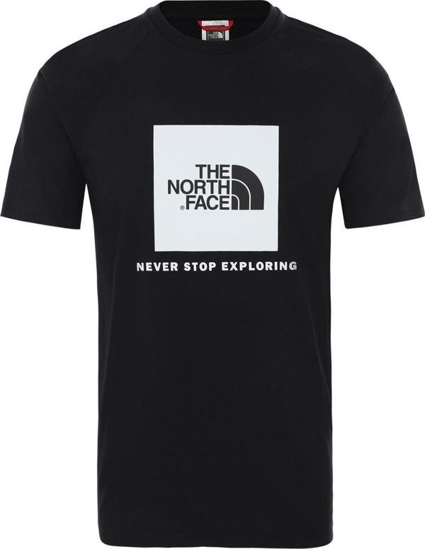 The North Face M S/S RAGLAN REDBOX TEE - EU Erkek T-Shirt NF0A3BQOKY41 - Image 1